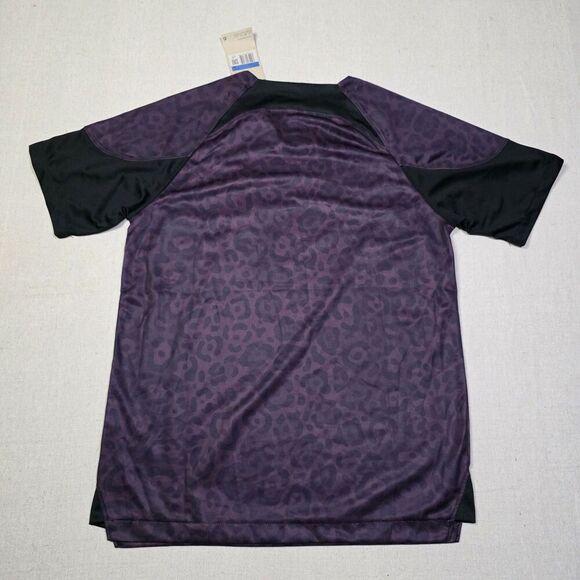 Nike ×CBF Brazil Futbol Soccer Jersey Mens Size Medium Goalkeeper Purple Leopard - Picture 2 of 9